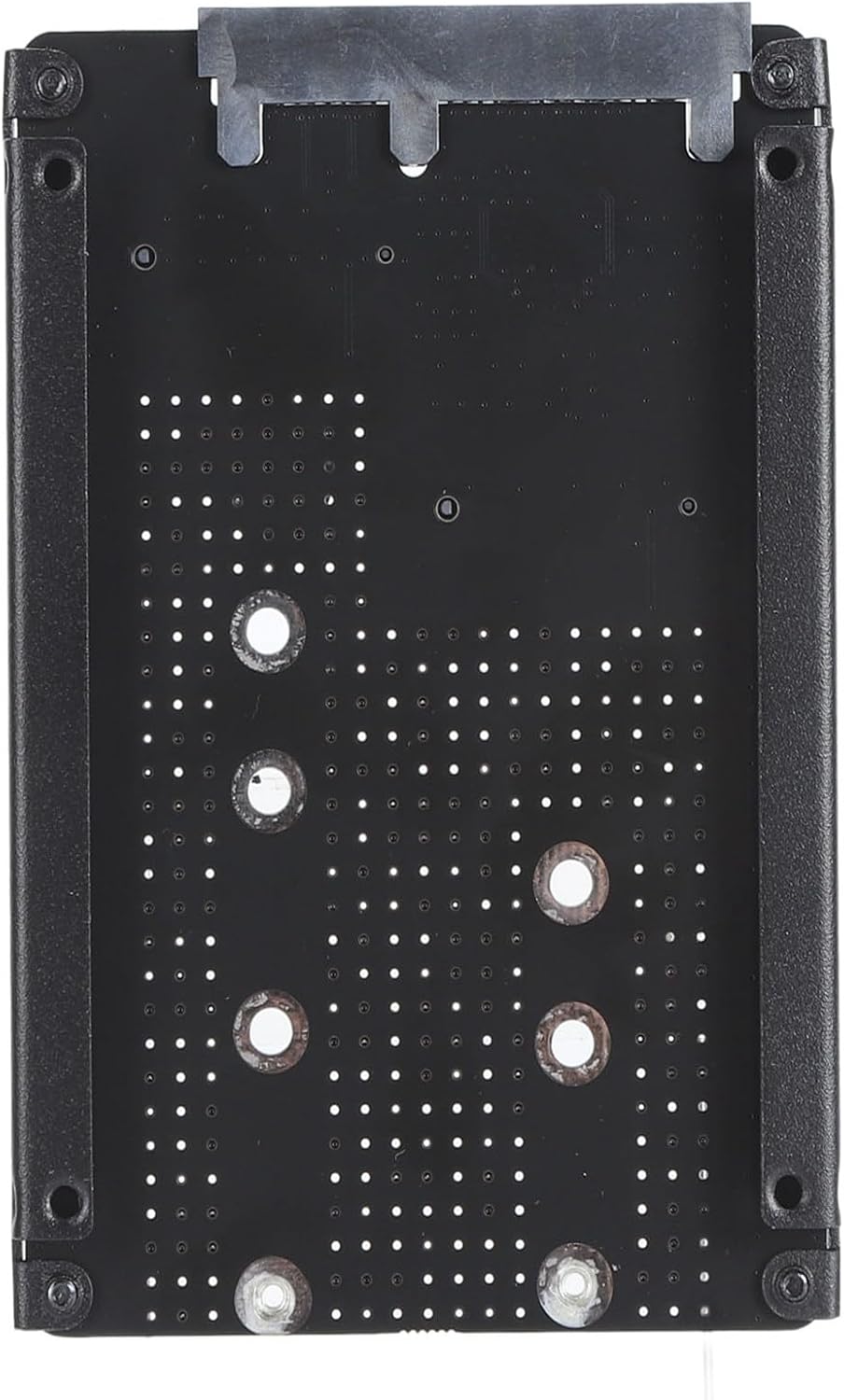 Elprico M.2 SSD auf 2,5 Zoll SATA Adapterkarte, Dual NGFF B M Key M.2 SSD Karte, 2,5 Zoll SATA Combo
