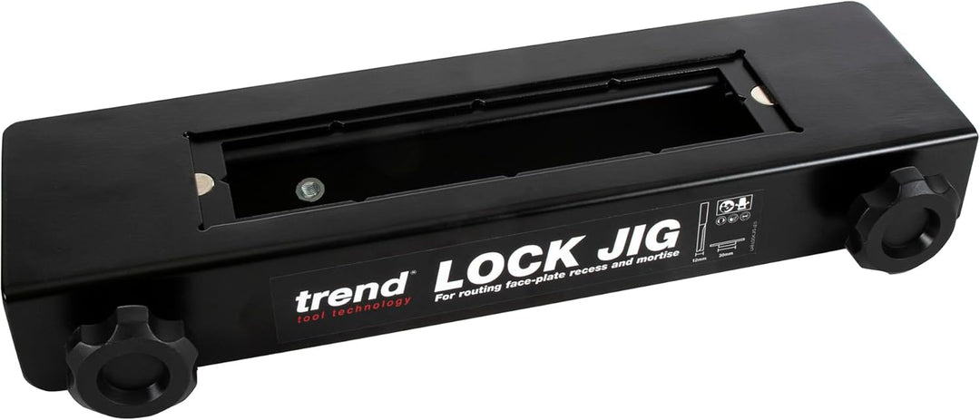 Trend Profi-Schablone für Türschlösser aus Holz, 20 austauschbare Einsätze, LOCK/JIG/C 1. LOCK/JIG/C