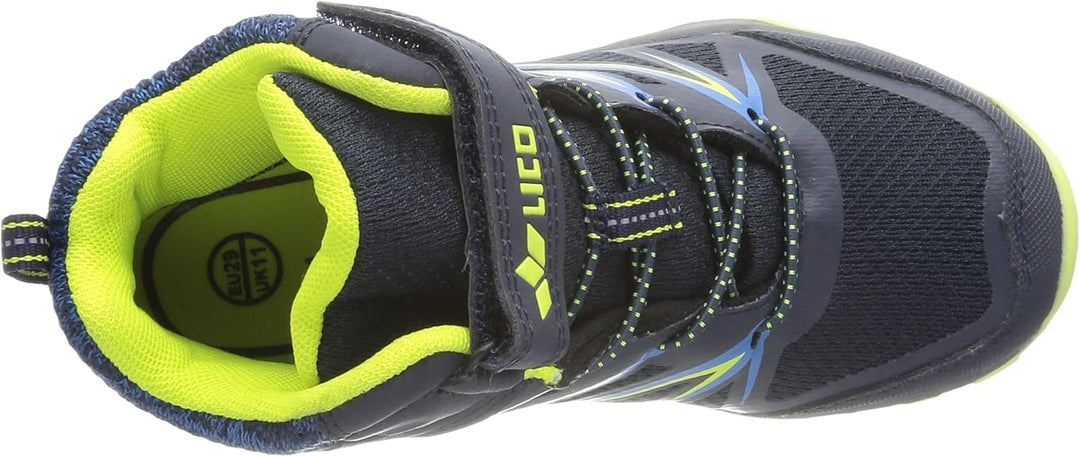 Lico Unisex Kinder Fernley Vs Traillaufschuhe 32 EU Marine Lemon Blau, 32 EU Marine Lemon Blau