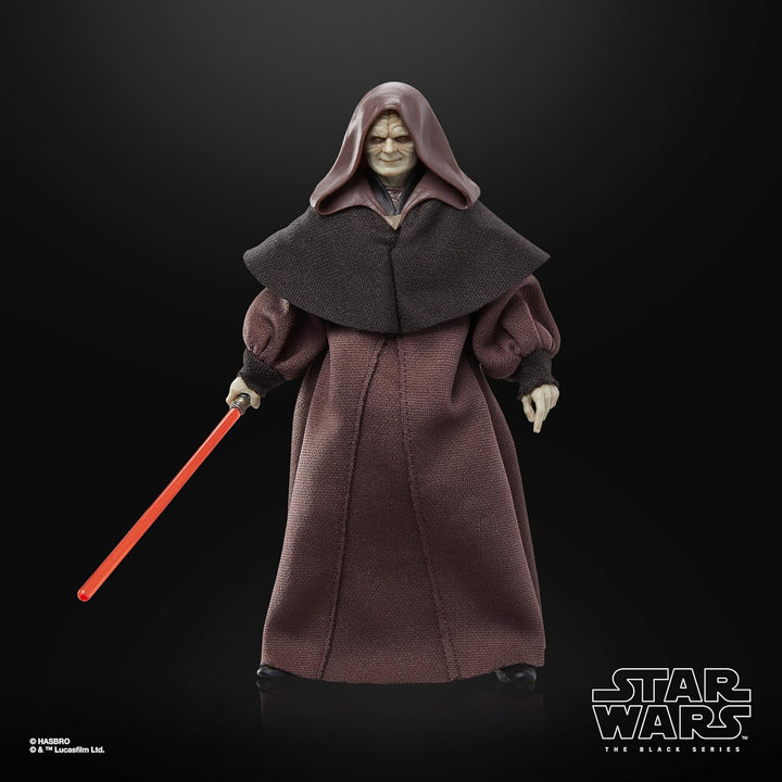 Star Wars The Black Series Darth Sidious, Revenge of The Sith Collectible 6 Inch Action Figure