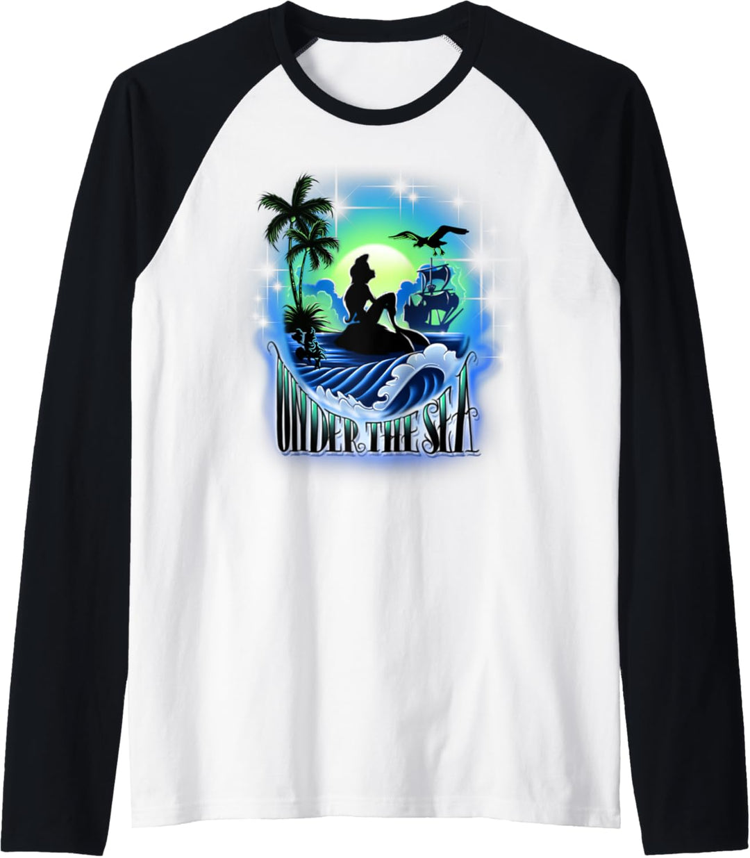 Disney The Little Mermaid Ariel Day Dreaming Raglan