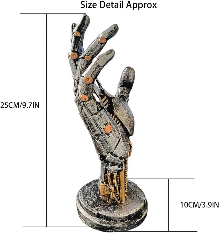 Cyberpunk Kopfhörerständer – Gaming Headset Halterung und Controller Ständer – Futuristisches Harzde