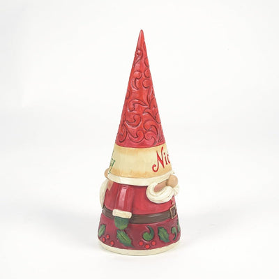 Enesco Heartwood Creek 6009185 Jim Shore Naughty and Nice zweiseitige Zwergfigur, rot, 21 cm 8.27 in