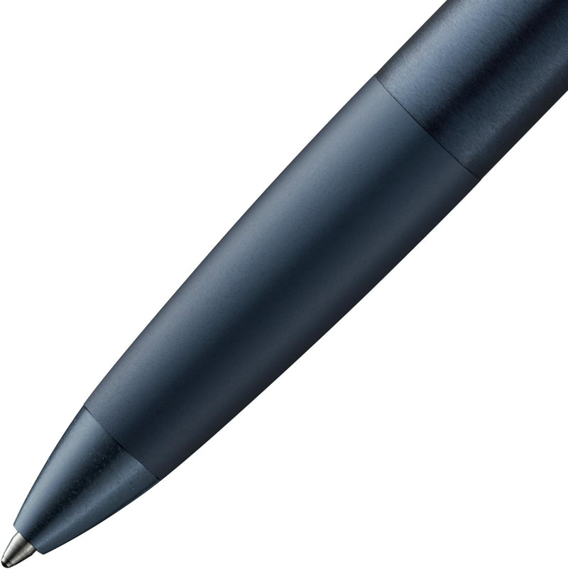 LAMY aion Kugelschreiber 277- Einzigartiger Kuli aus Aluminium in der Farbe dunkelblau, seidenmatt m
