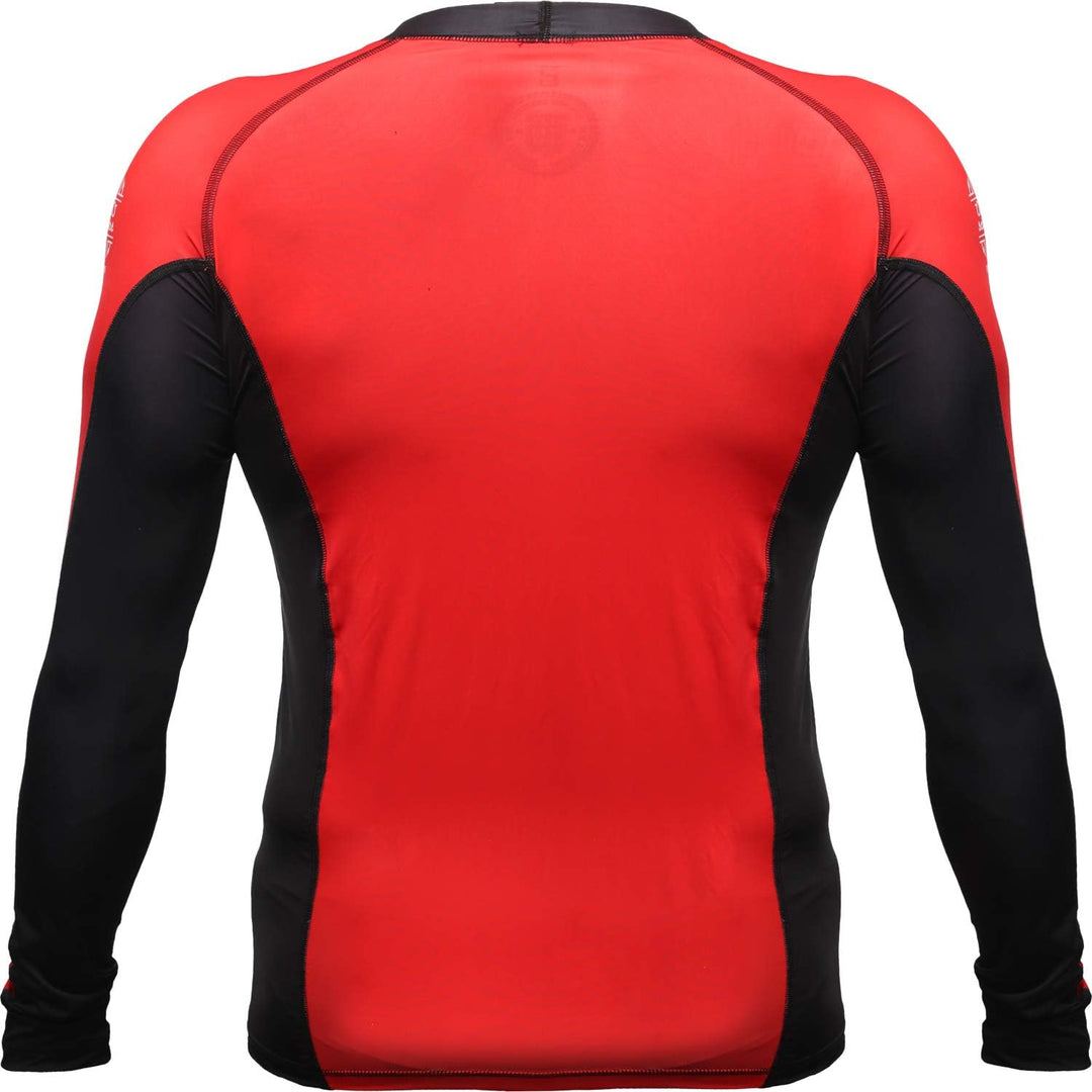 Hardcore Training Recruit Rash Guard Men's Kompressionshemd Herren Lange Ärmel Grappling Jiu Jitsu M