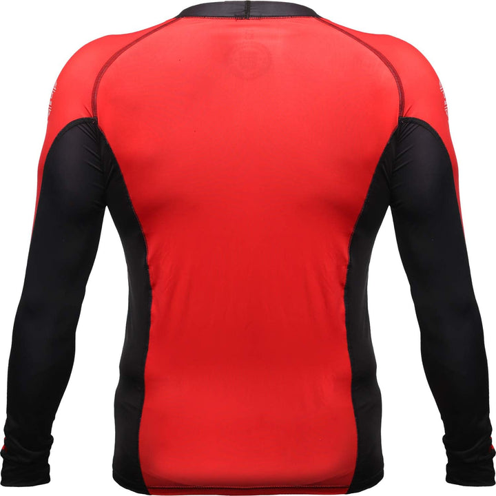 Hardcore Training Recruit Rash Guard Men's Kompressionshemd Herren Lange Ärmel Grappling Jiu Jitsu M