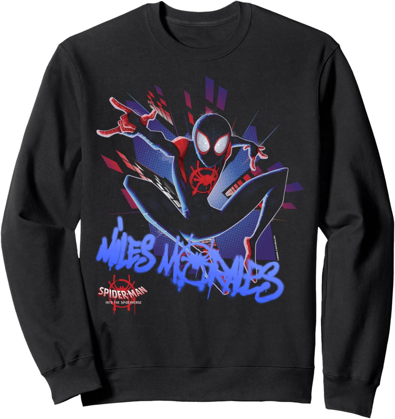 Marvel Spider-Man Spiderverse Graffiti-Explosion Sweatshirt