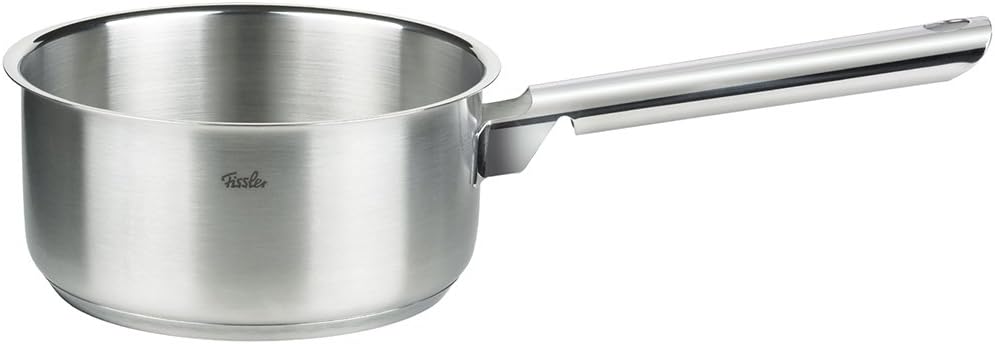 Fissler Korfu/Edelstahl-Topfset, 5-teilig, Kochtopf-Set, Töpfe mit Glas-Deckel (3 Kochtöpfe, 1 Brate