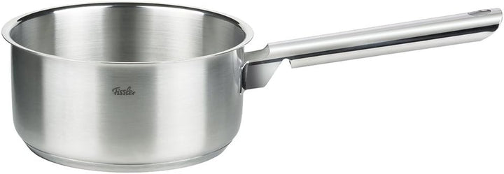 Fissler Korfu/Edelstahl-Topfset, 5-teilig, Kochtopf-Set, Töpfe mit Glas-Deckel (3 Kochtöpfe, 1 Brate