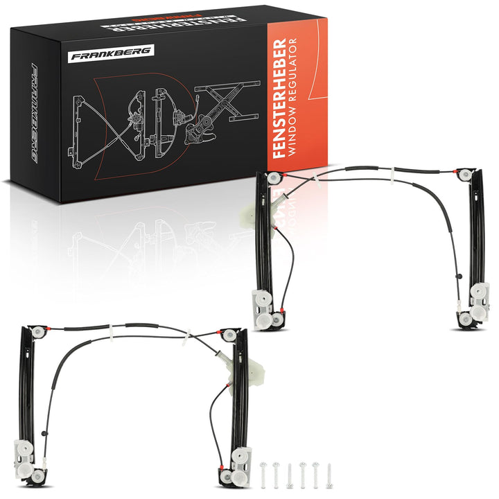 Frankberg 2x Fensterheber Vorne Links Rechts Kompatibel mit M-i-n-i R50 R52 R53 Coo-per One Works Sc