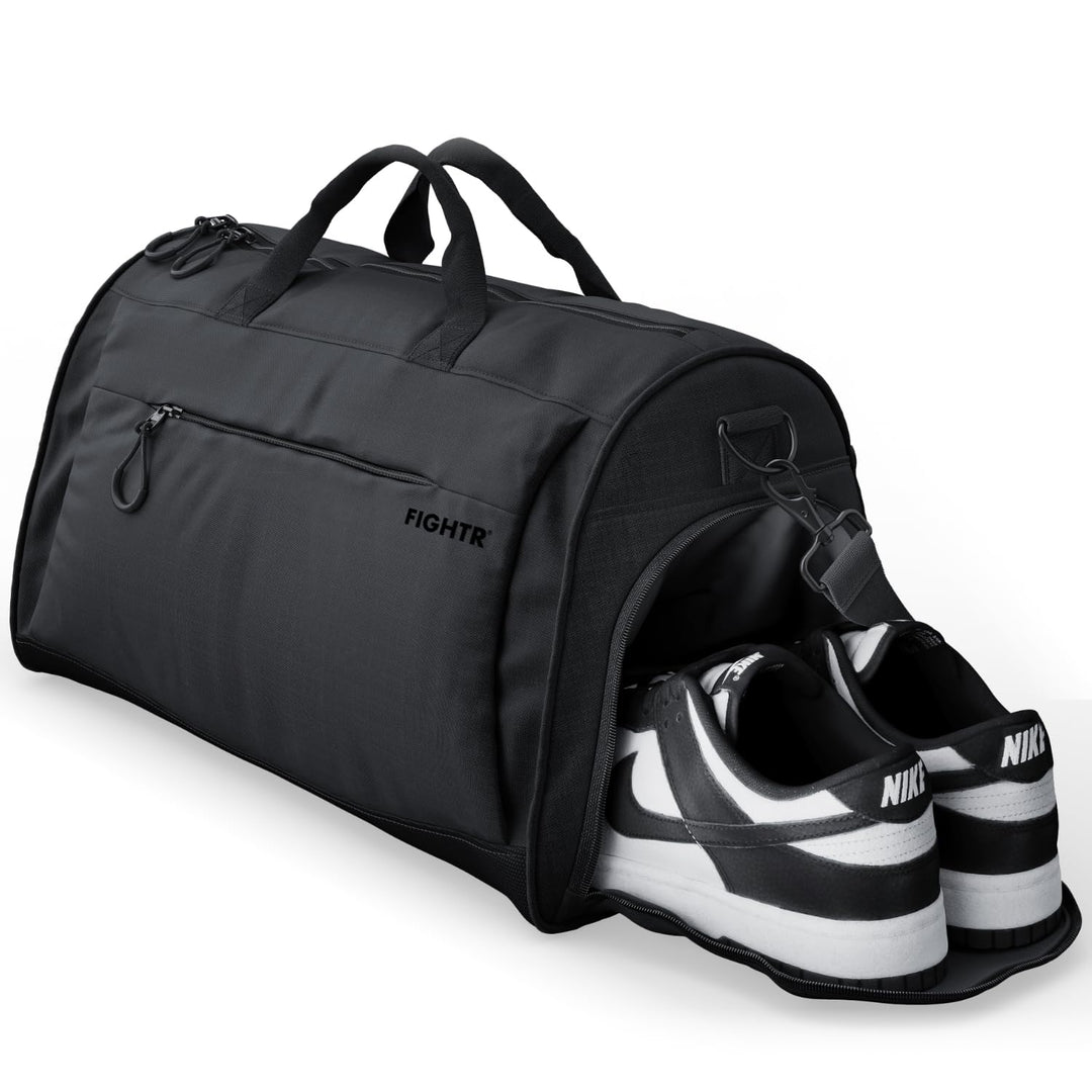 FIGHTR® Sporttasche &amp; Reisetasche für Damen und Herren - mit Schuhfach &amp; Nassfach - Tasche für Sport