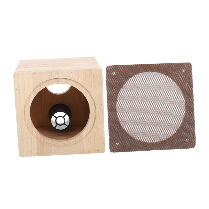 TOYANDONA Lautsprecherbox für Auto und LKW 4 Zoll Holz Audiobox mit Robuster Struktur Einfache Insta