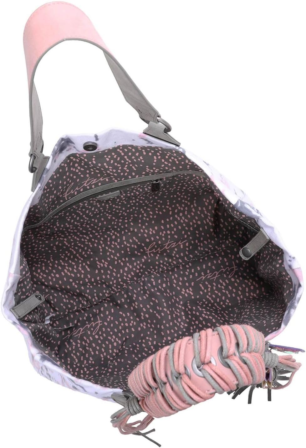Fritzi aus Preussen Damen Izzy Medium Gipsy Canvas Batik Shopper