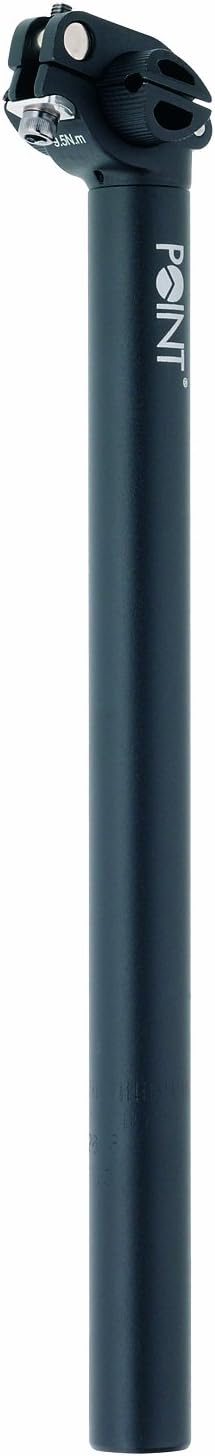 Point Sattelstütze Deluxe - Aluminium, schwarz, 350 mm 350 mm - ∅ 26,0 mm Schwarz, 350 mm - ∅ 26,0 m