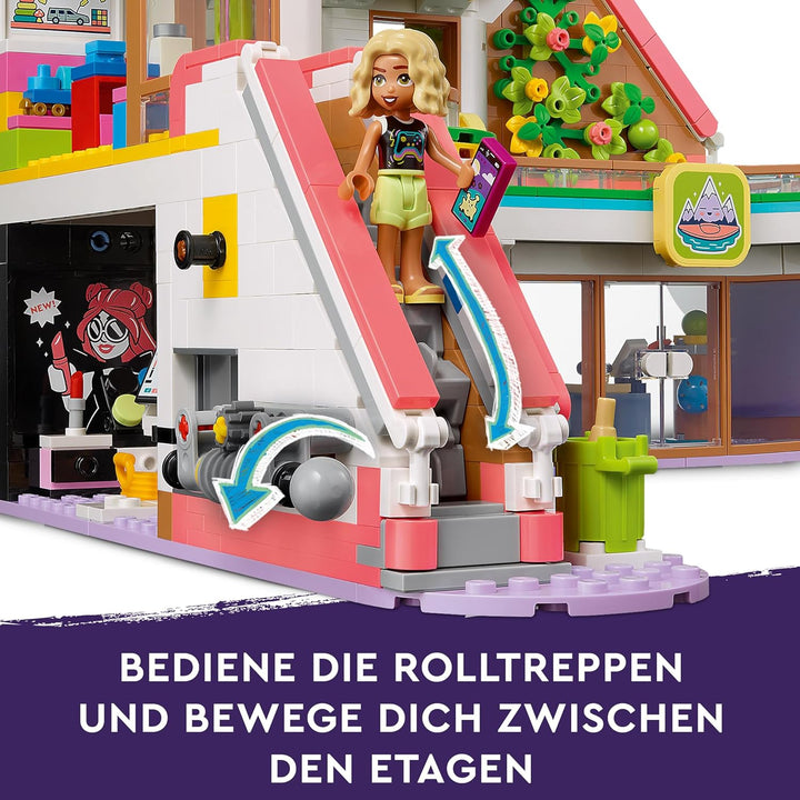 Lego Friends Heartlake City Kaufhaus, Puppenhaus-Spielzeug für Mädchen und Jungen, Set mit Figuren,