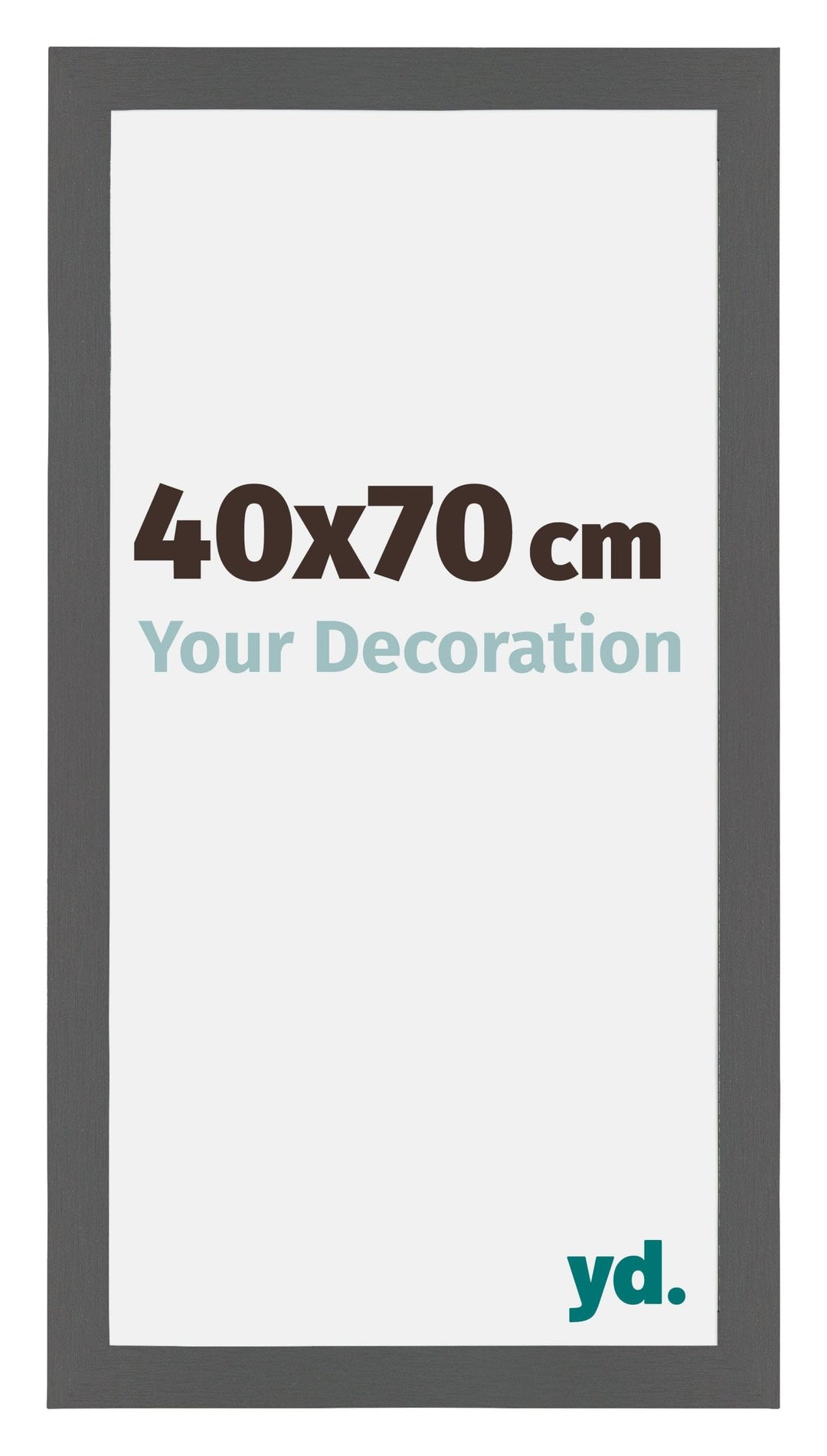 yd. Your Decoration - Bilderrahmen 40x70 cm - Bilderrahmen aus MDF mit Acrylglas - Antireflex - Ausg