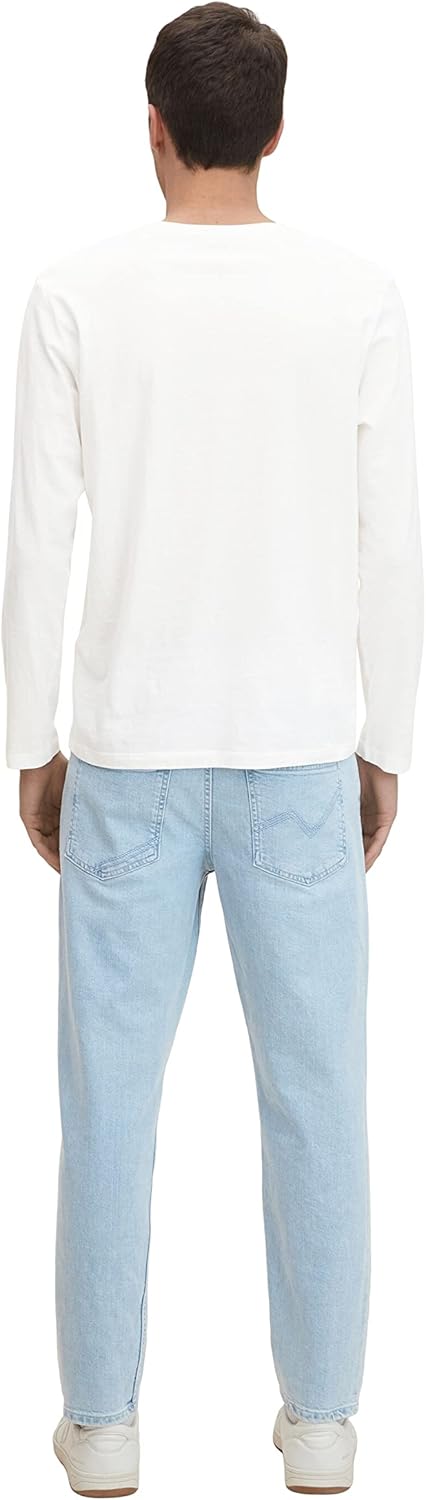 TOM TAILOR Herren Josh Regular Slim Jeans 24W / 32L 10119 - Used Mid Stone Blue Denim, 24W / 32L 101