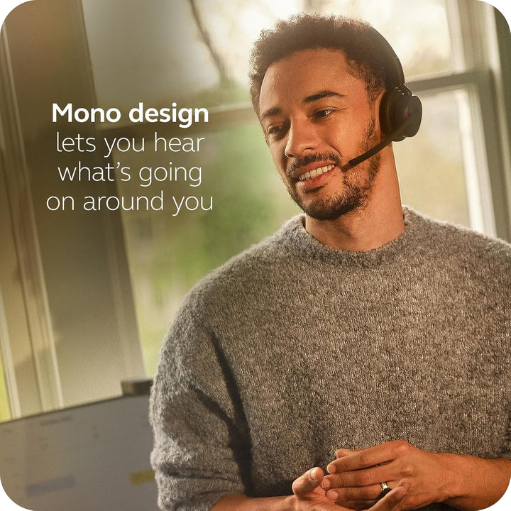 Jabra Evolve3 45 Mono Bluetooth-Headset mit Mikrofon, USB-A, UC USB Typ A Evolve3 45 Jabra Evolve3 4