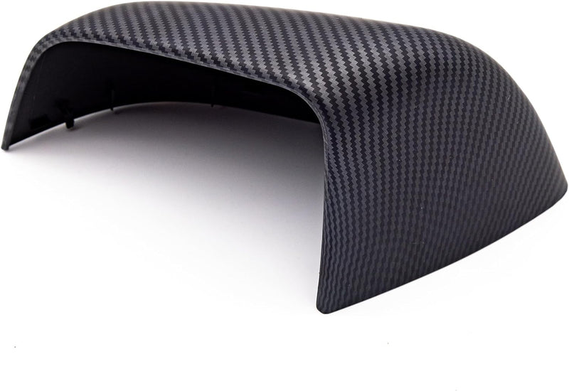 Tesvolution® Spiegelkappen Carbon-Optik für Tesla Model Y 2022-2023 Tuning Zubehör für Spiegel Abdec