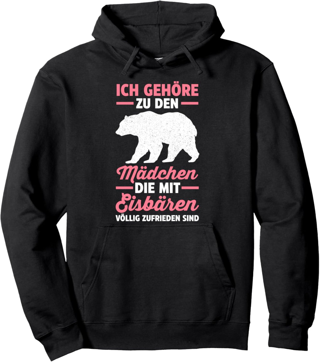 Eisbär Mädchen Eisbären Pullover Hoodie