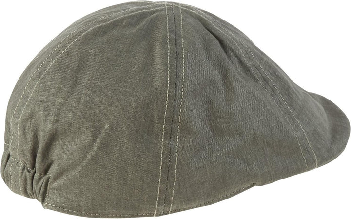 camel active Herren Schiebermütze aus Baumwolle M Grau, M Grau