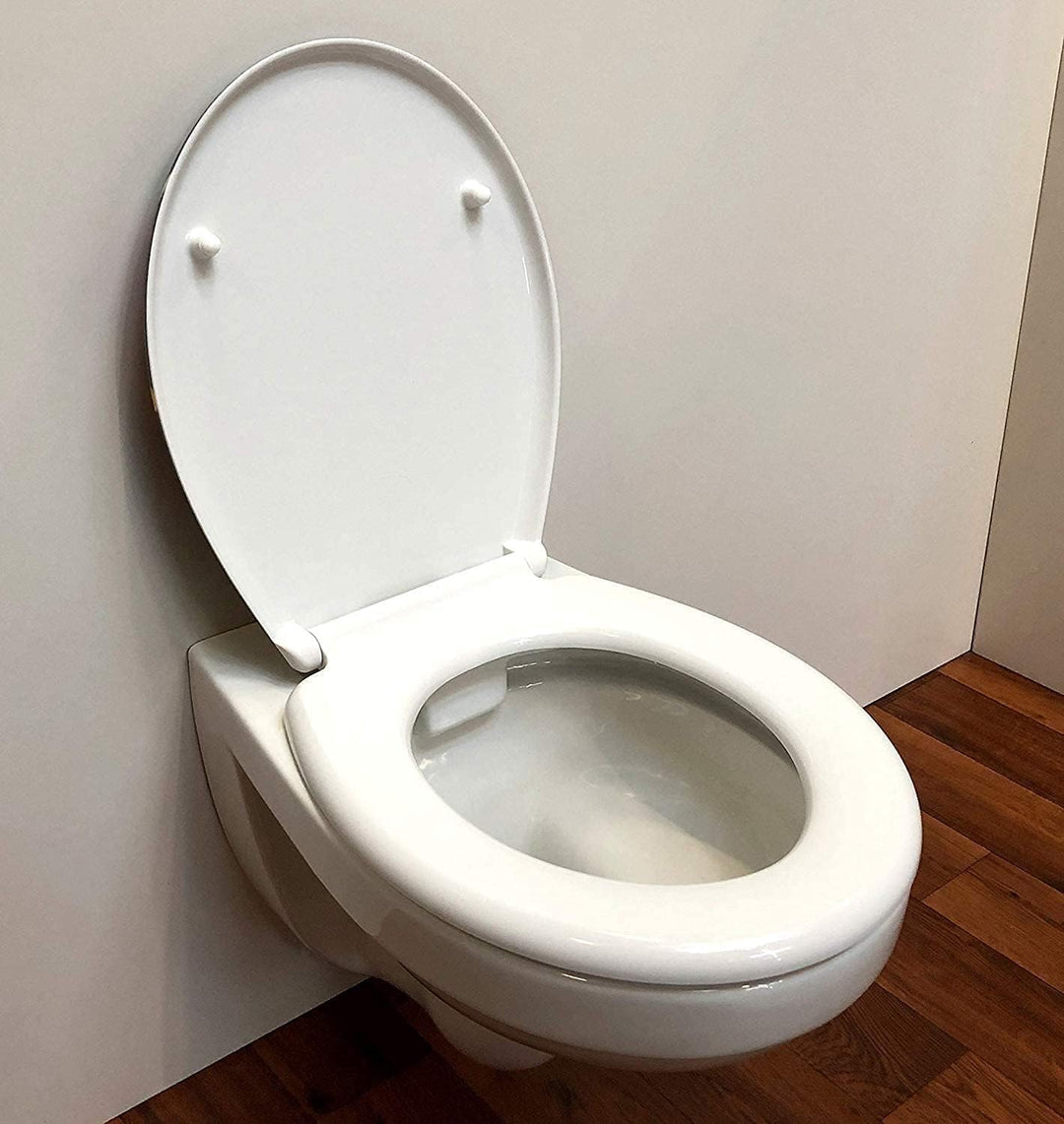 ADOB Klodeckel mit Motiv (Stones) – WC Sitz Absenkautomatik – Toilettendeckel abnehmbar – Hochwertig