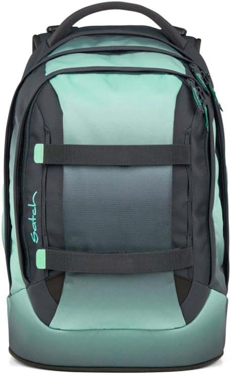 Satch Pack Schulrucksack Set 3tlg. inkl. Schlamperbox und Sporttasche Gradient Mint, Gradient Mint