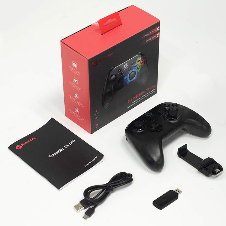 GameSir T4 pro Wireless Controller für Switch,Bluetooth Switch Pro Controller mit LED Beleuchtet,PC