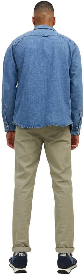 JACK & JONES Herren Chino Hose Jpstmarco Jjfury AKM Noos 29W / 34L Tea, 29W / 34L Tea