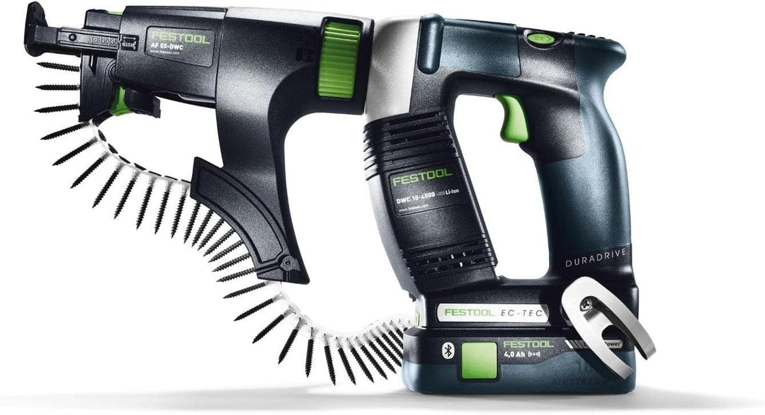 Festool Akku-Bauschrauber DWC 18-4500 I-Plus Organizer Edition DURADRIVE (mit Akkupacks, Schnelllade