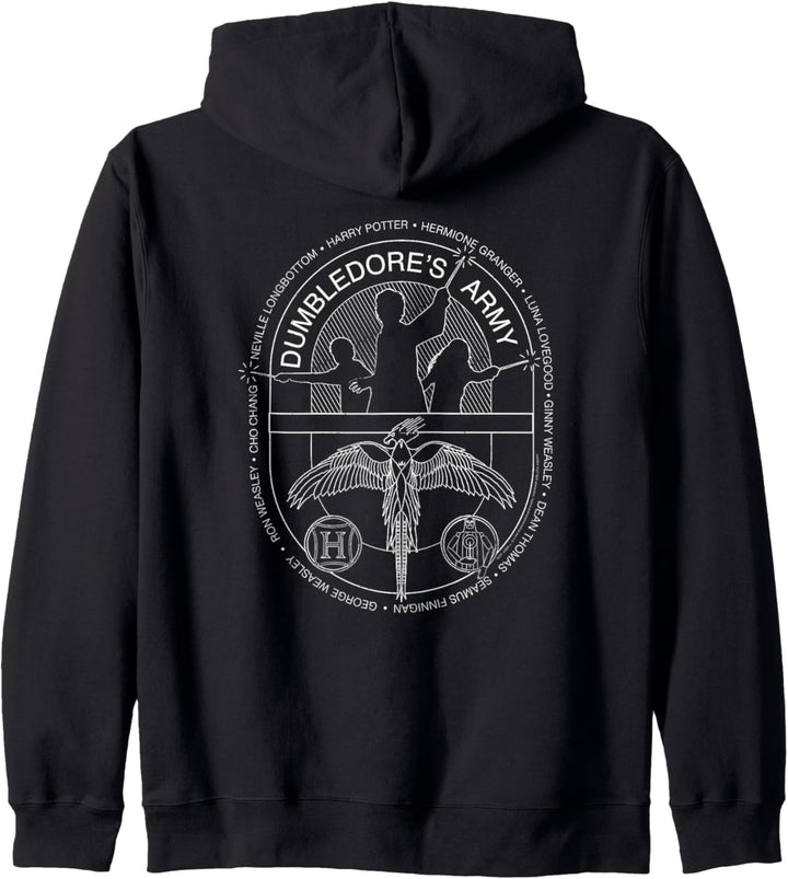 Harry Potter Dumbledore's Army Circle Line Art Kapuzenjacke