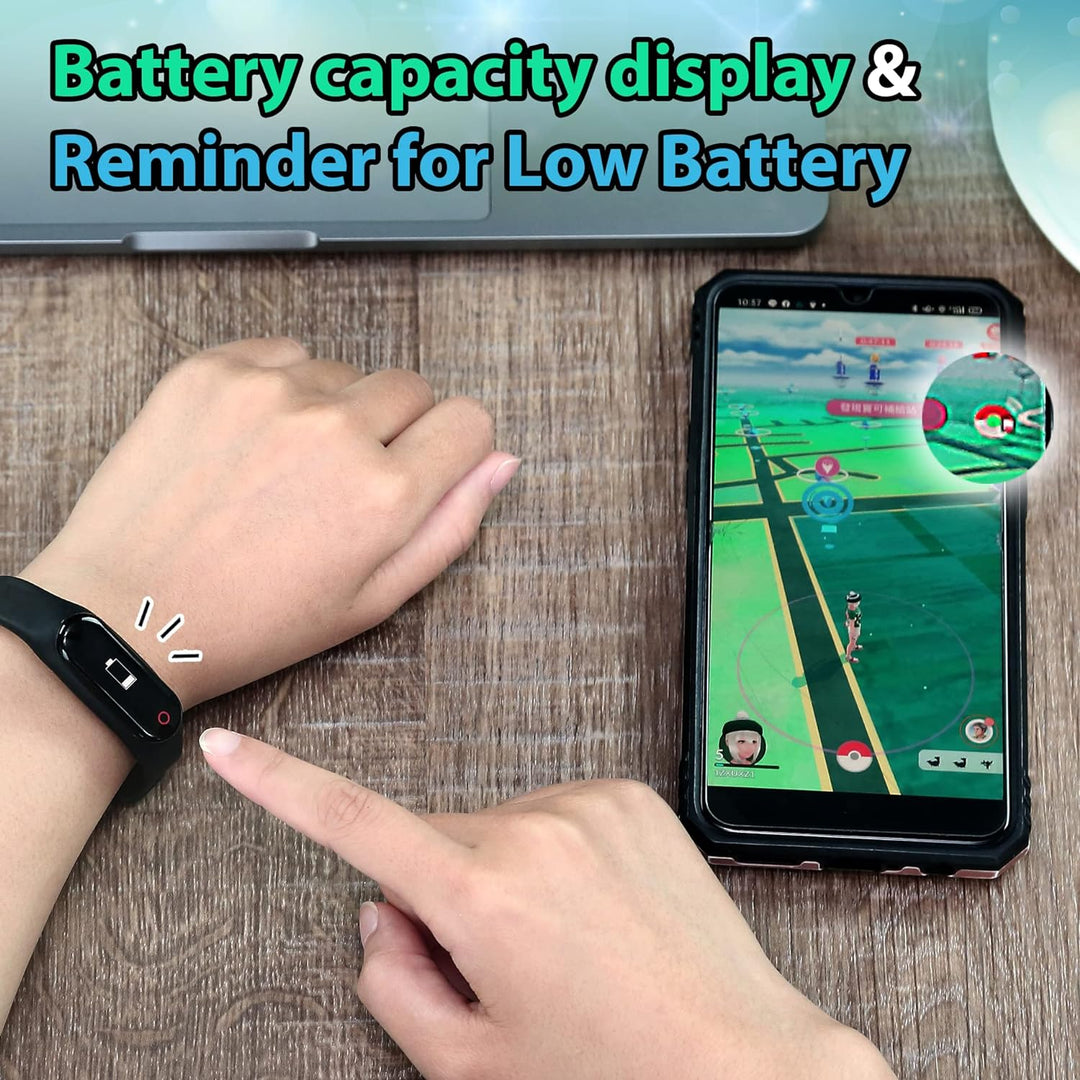 Brook Pocket Auto Catch PLUS 2022 LED-Touch-Armband für Pokémon Go (Alternative zu Go Plus & Go-Tcha