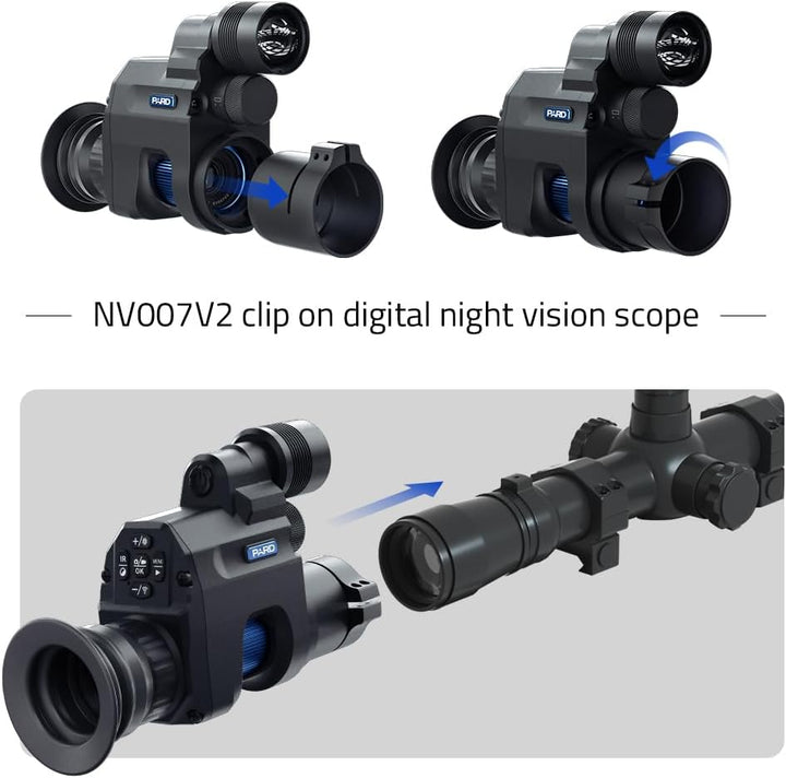 PARD Nachtsichtgerät, Nachtsicht Monokular mit 850nm & 940 nm, für Nachtbeobachtungen oder Beobachtu