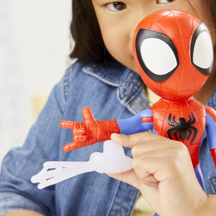 Spidey and his Amazing Friends Hasbro Marvel Supersized Spidey Actionfigur, Vorschule Superheld Spie
