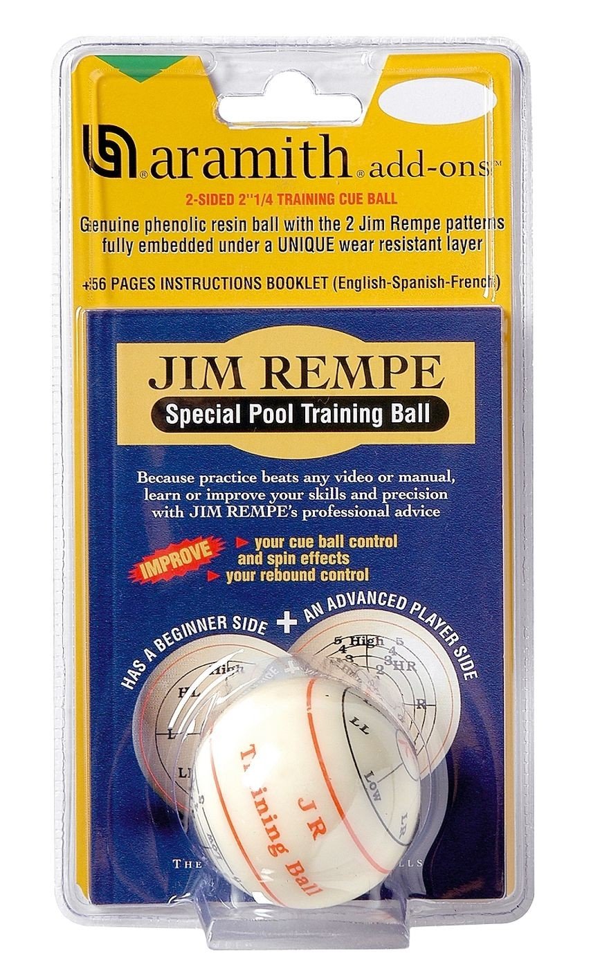 Aramith Trainingsspiel mit Trainingskugel 57,2mm von Jim Rempe