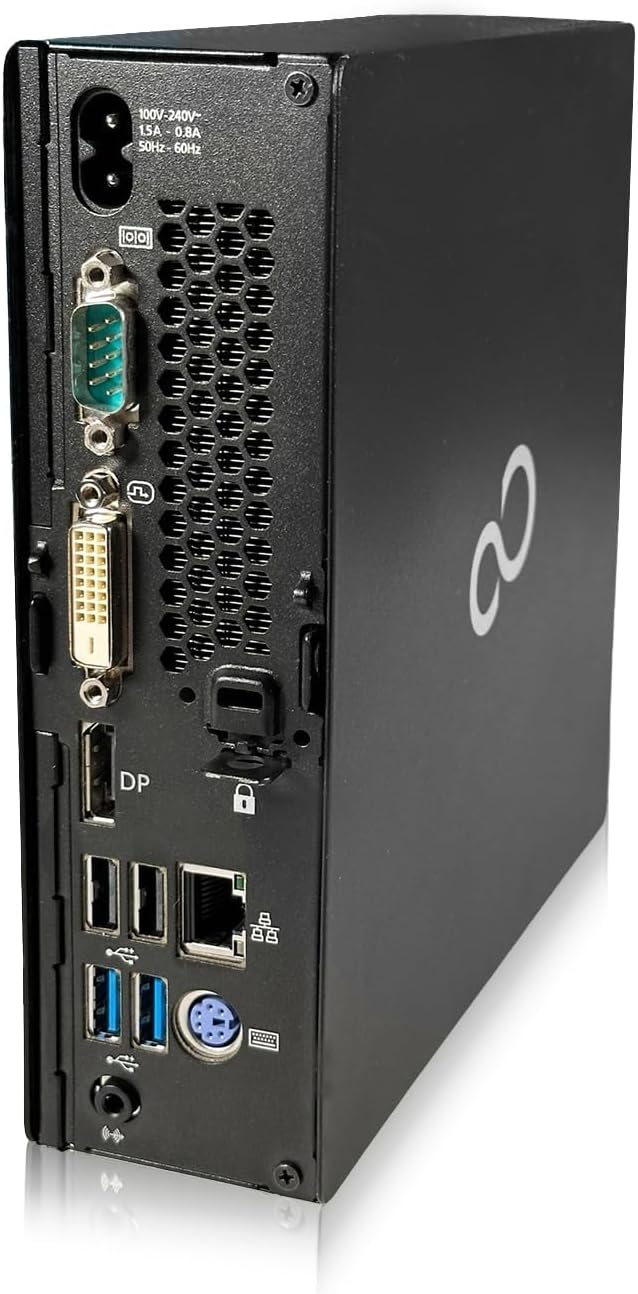 Fujitsu Esprimo Q556/2 - Schneller Mini PC mit Intel Core i5 6500T - Silent Business Office Computer