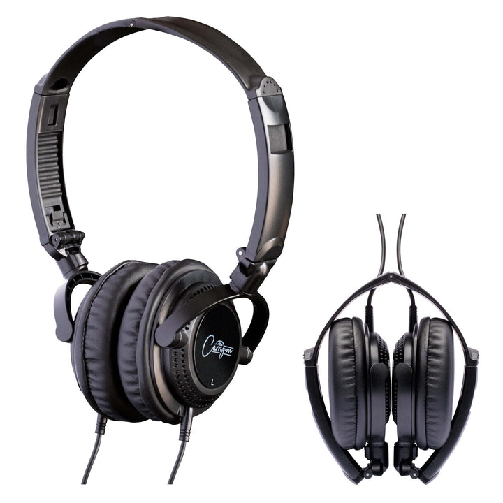 Carry-on FH50 Halbgeschlossene On-Ear Klappkopfhörer 2m Kabel mit 3,5mm Klinkenstecker inklusive 6,3