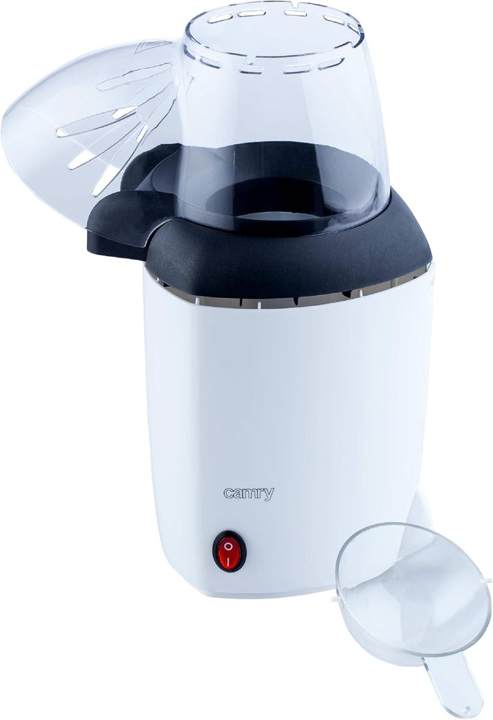 Camry CR 4458 CR4458 Popcorn Popcornmaschine, Kunststoff, weiss