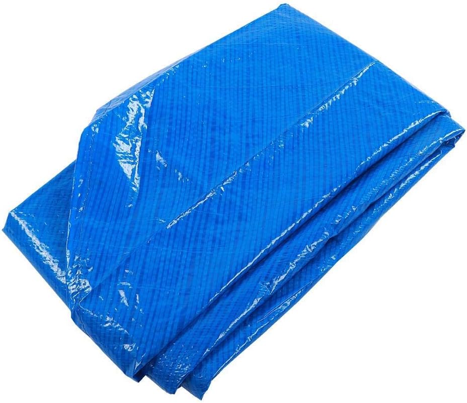Bodenmatte für Pool, runde Form, PE, wasserdicht, staubdicht, Poolabdeckung, Zubehör aus Stoff, Schu