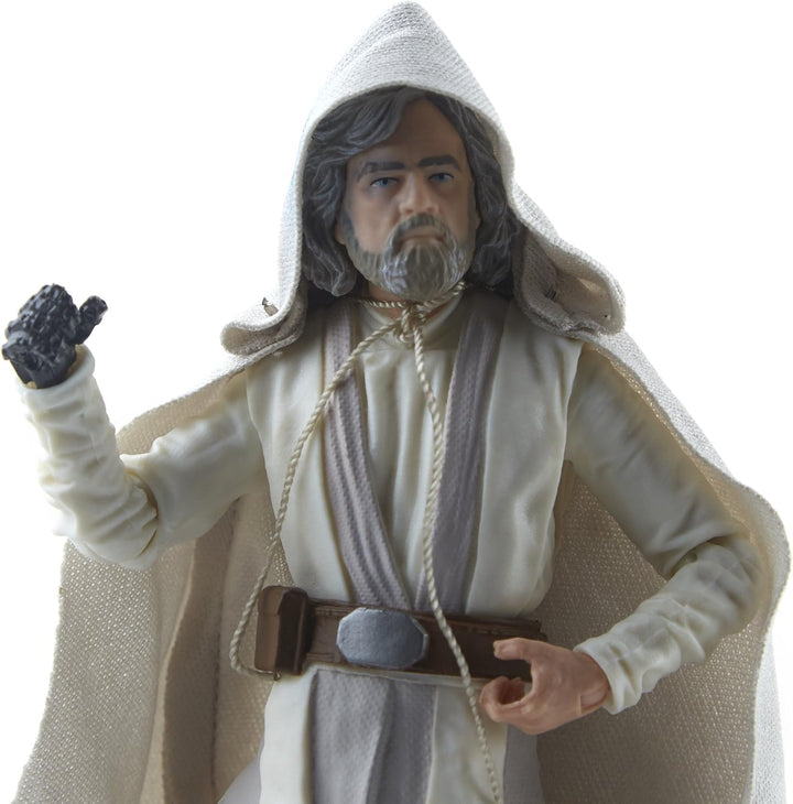 Star Wars Luke Skywalker Figur (Jedi Master), 15 cm gross, The Black Series, Folge 8