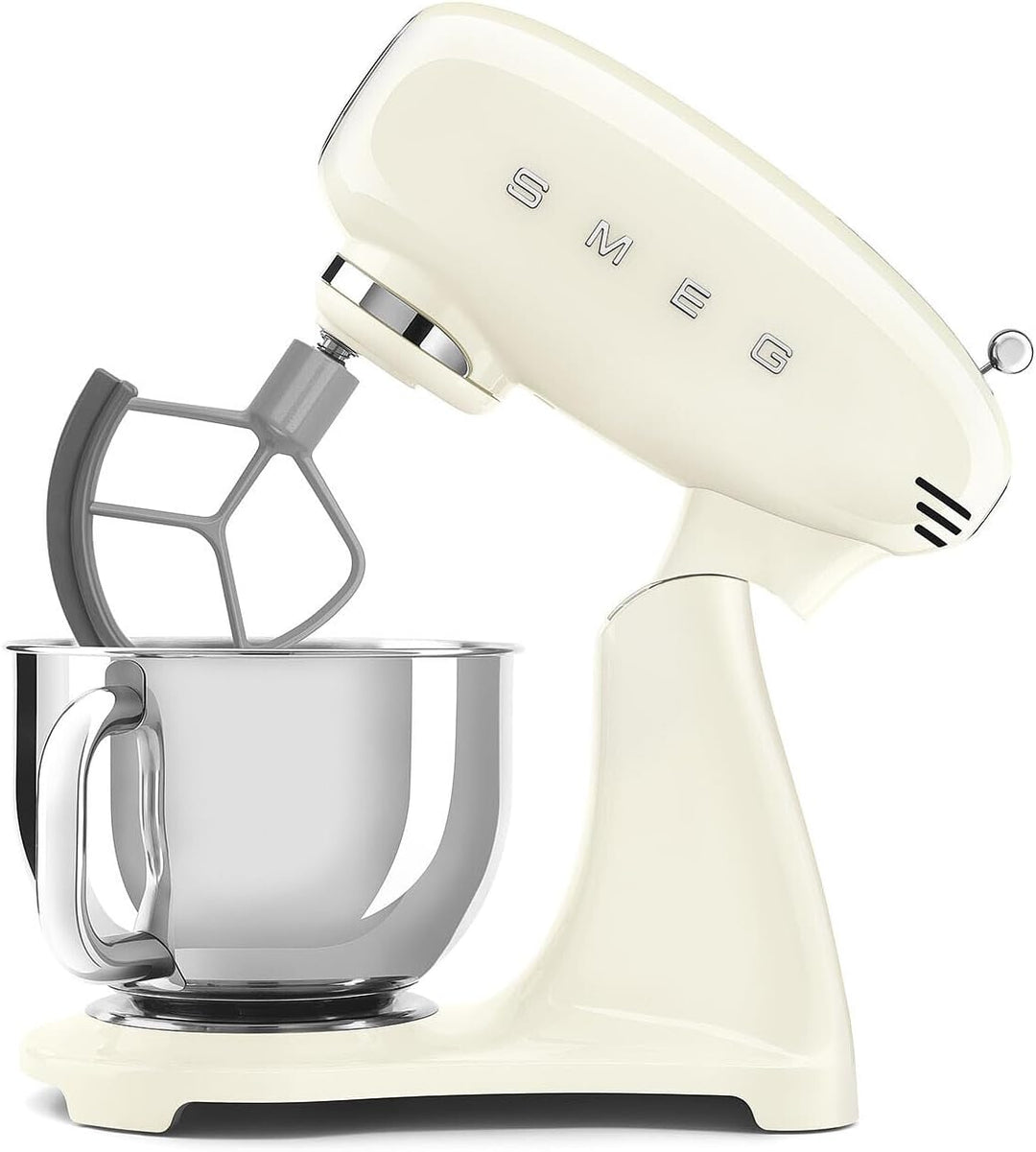 SMF05CREU – SMEG – Multifunktions-Küchenmaschine, 4,8 l, 1000 W, cremefarben