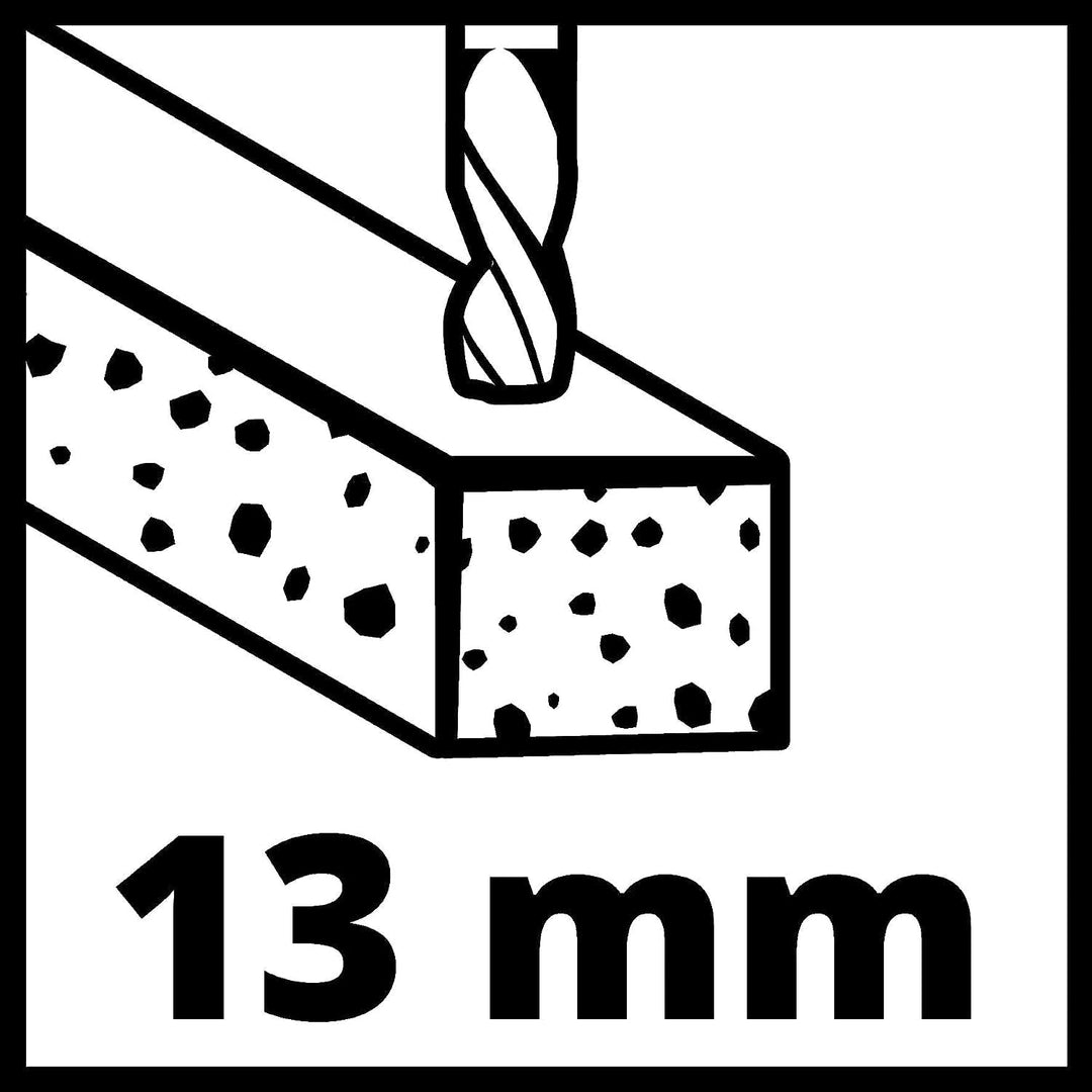 Einhell Schlagbohrmaschine TC-ID 720/1 E (Bohren/Schlagbohren, 13 mm-Schnellspannbohrfutter, Drehzah