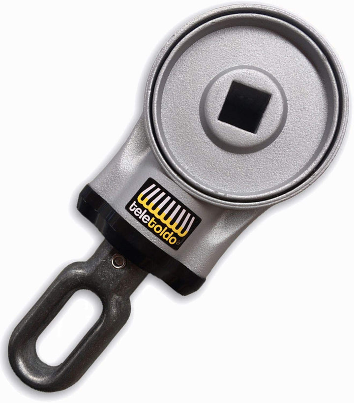 Schneckengetriebe runde für Markisen (Silber), Silber
