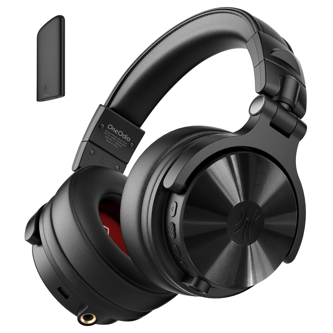 OneOdio Studio Max 1 Kabellose Over Ear DJ Kopfhörer, 120 Std. Spielzeit, 20 ms geringe Latenz, Hi-R