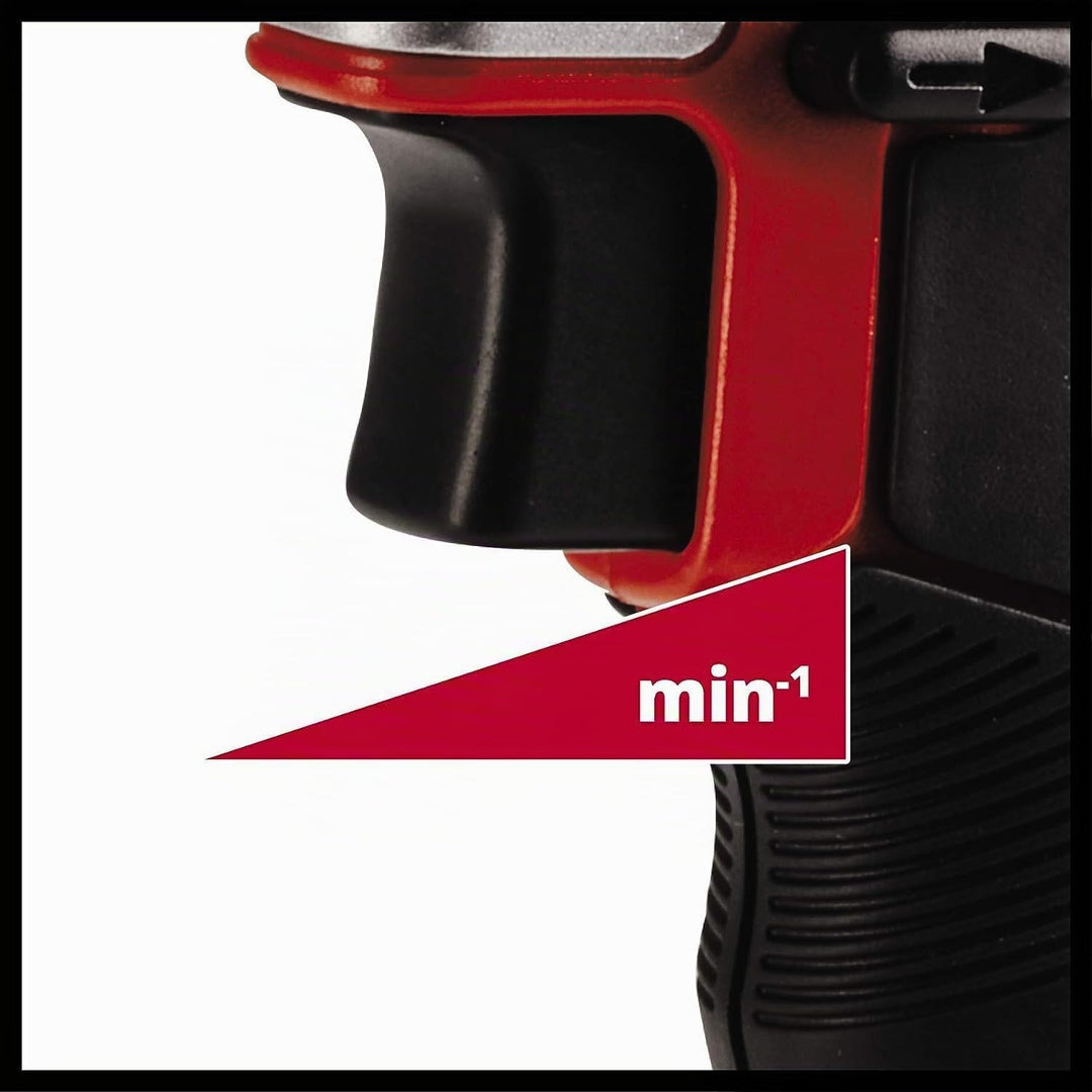 Einhell Akkuschrauber TE-CD 12/1 3X-Li (1x2,0 Ah) (Li-Ion, 12 V, 30 Nm, 2 Gänge, abnehmbares 10 mm-B