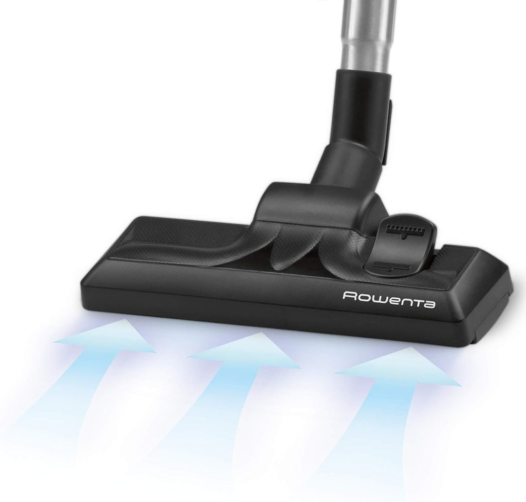 Rowenta RO3953 Compact Power Staubsauger | mit Beutel | 750 Watt | Staubvolumen: 3 Liter | 2-in-1-Fu