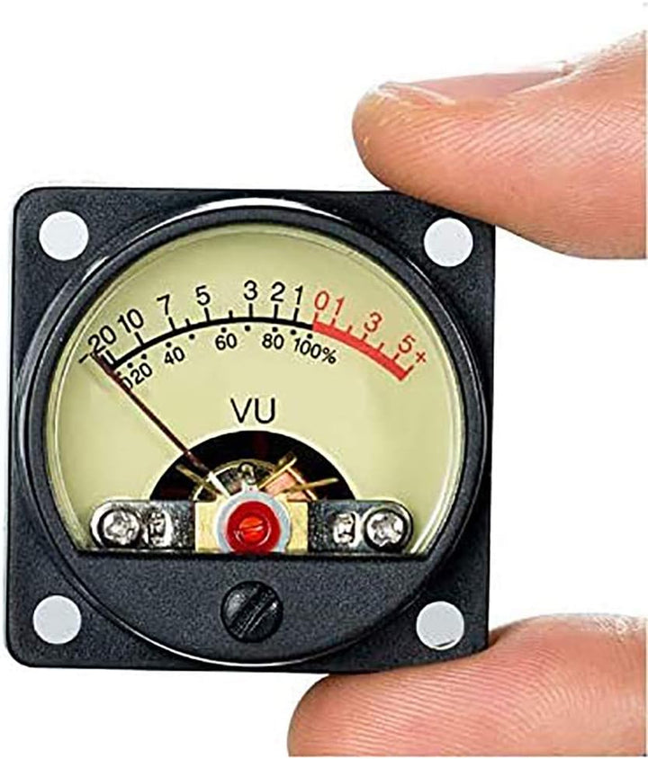 POFET Hochpräzises Panel VU Meter Hintergrundbeleuchtung Leistungsverstärker Audio DB Level Header