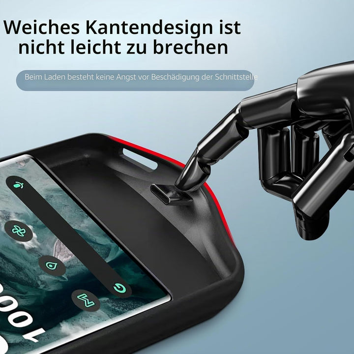10000mAh Akku Hülle für Google Pixel 6 Pro 6,7 Zoll, tragbare und robuste Schutzhülle mit kabellosem