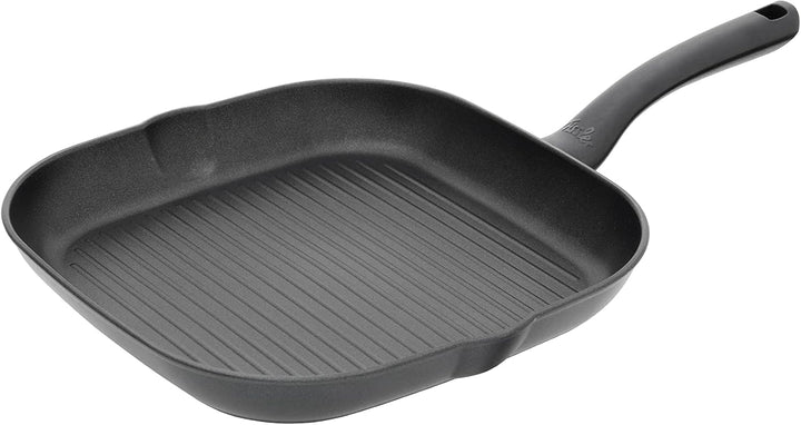Fissler Cenit/Aluminium-Grillpfanne (28 x 28 cm - eckig) Steak-Pfanne beschichtet - Induktion