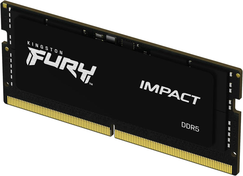 Kingston FURY Impact PnP 32GB 5600MT/s DDR5 CL40 SODIMM Gaming Speicher für Laptop Einzelnes Modul -